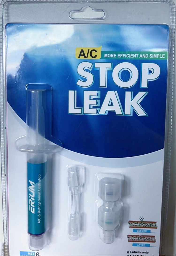 Lekstop voor koeling van AC-autometalen banden